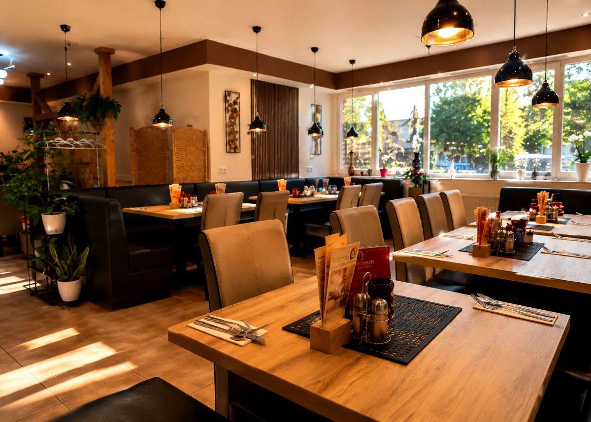 Gastraum des Indus Valley Restaurants in Aalen